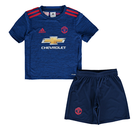 Kit Junior Manchester United Exterieur 2016/17